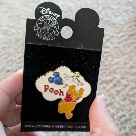 Disney Other - Disney Winnie The Pooh with Mickey Shaped Balloon 3D Pin